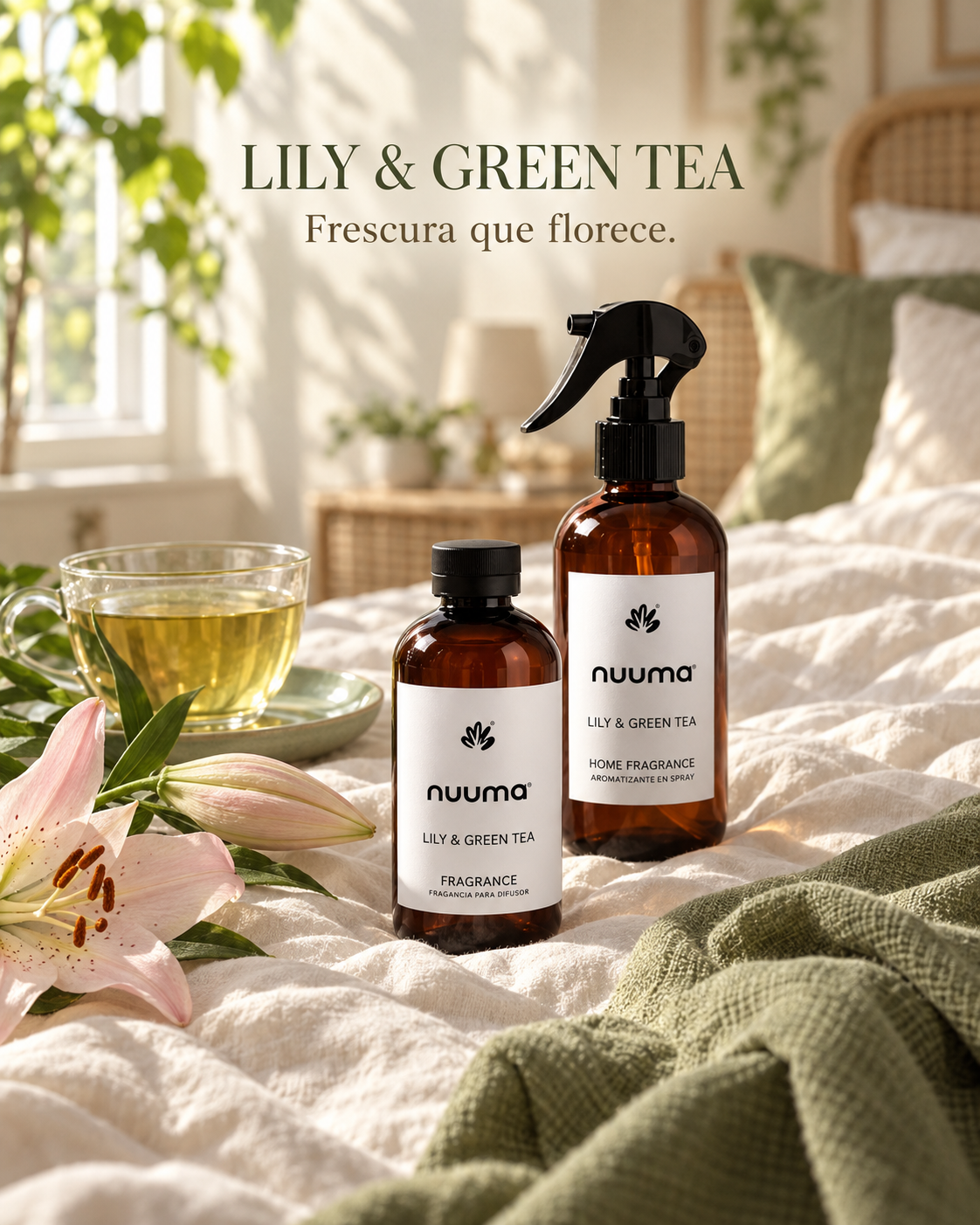 LILY & GREEN TEA