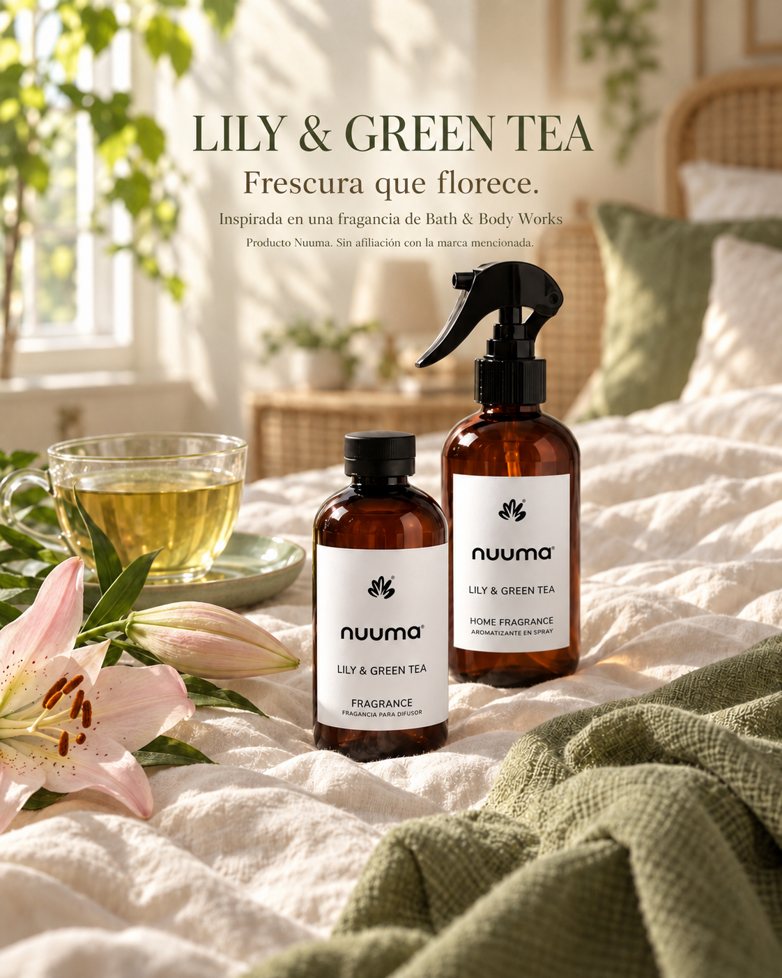 LILY & GREEN TEA